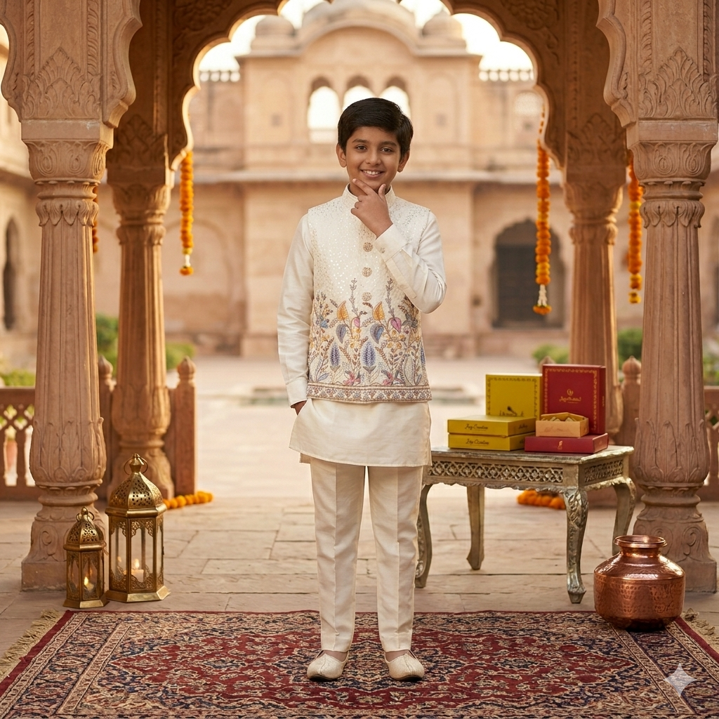 Ivory Festive Prince Set