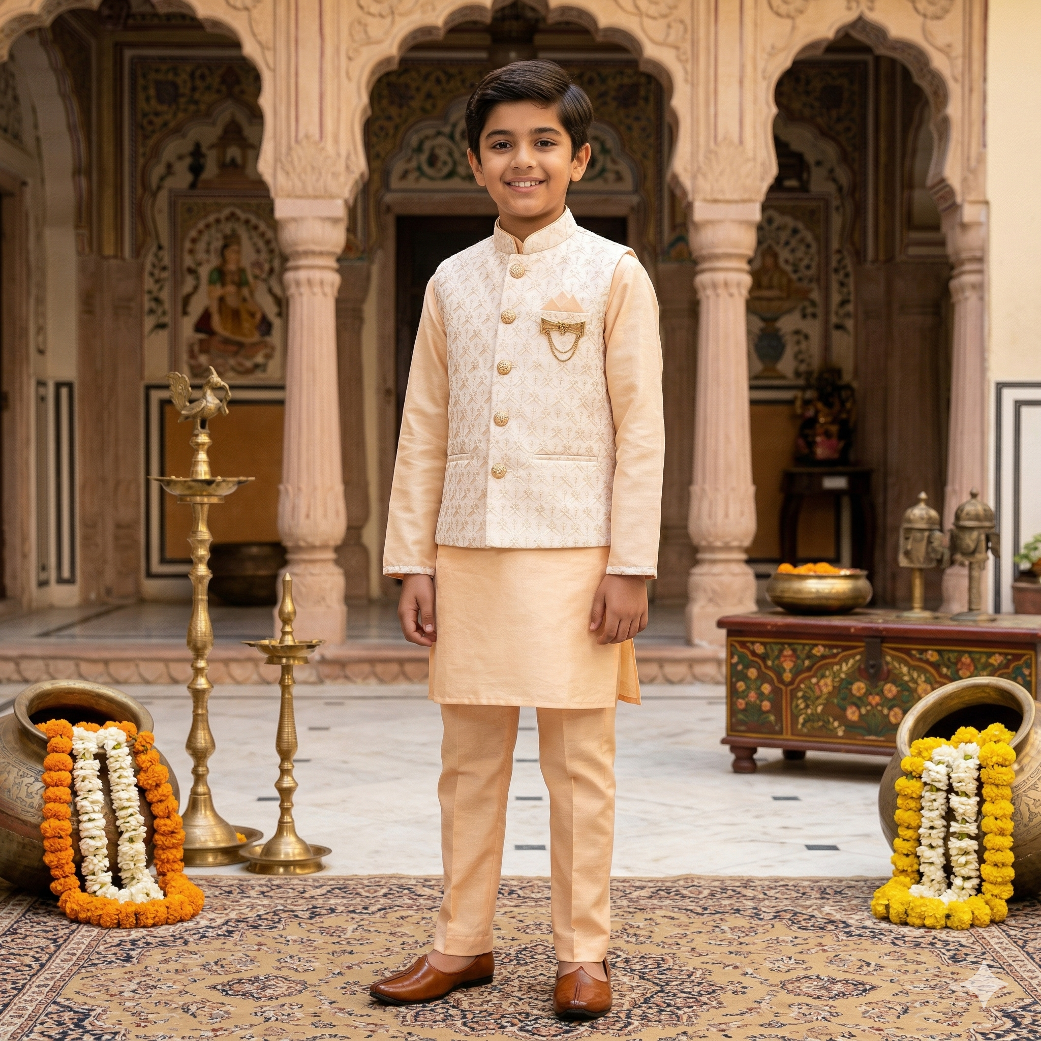 Peach Royal Prince Set