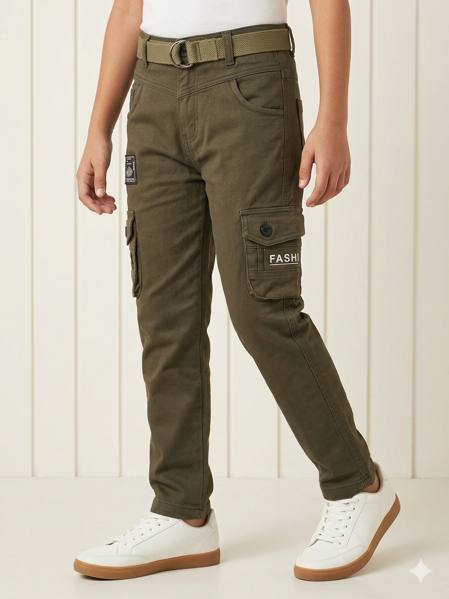 Olive Cargo Pants