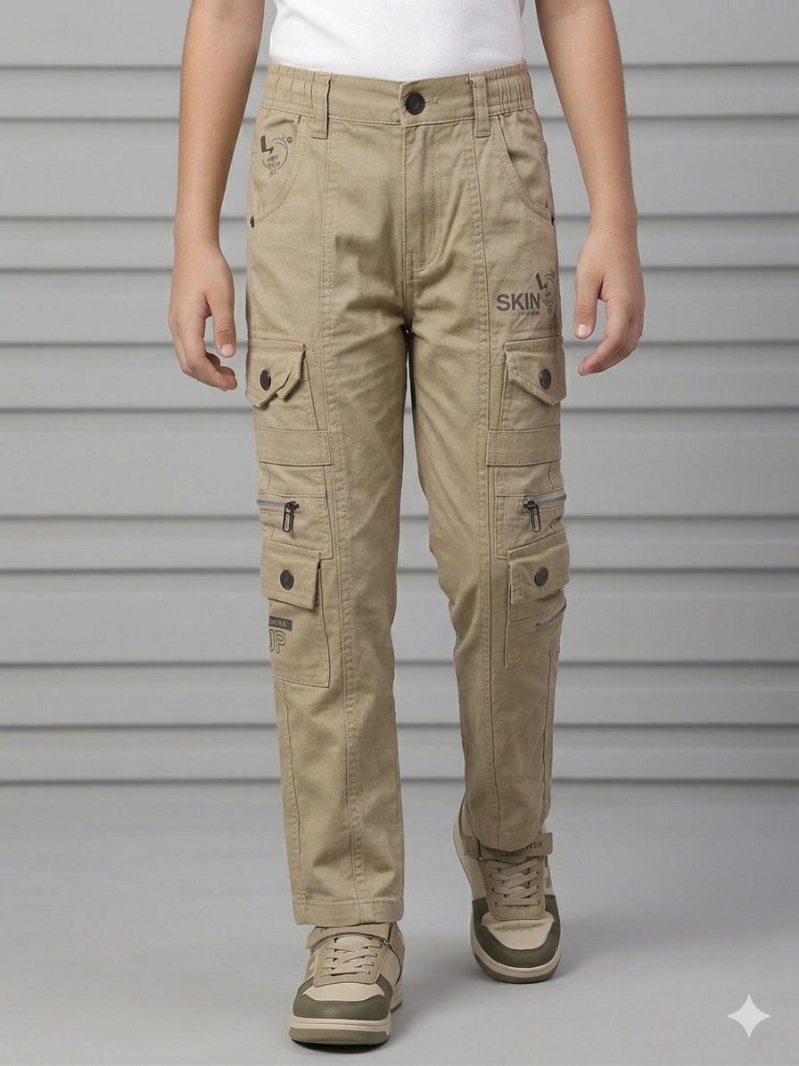 Khaki Cargo Pants