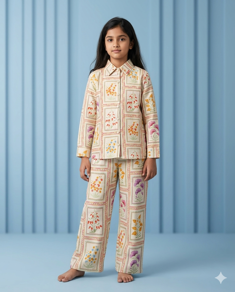 Girls’ Botanical Gallery Co-ord Set