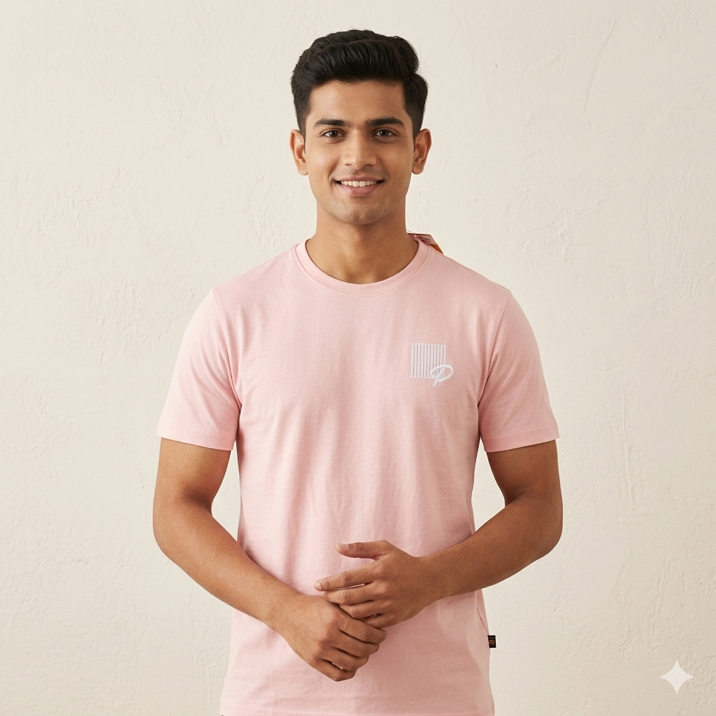 Pink Basic Tee