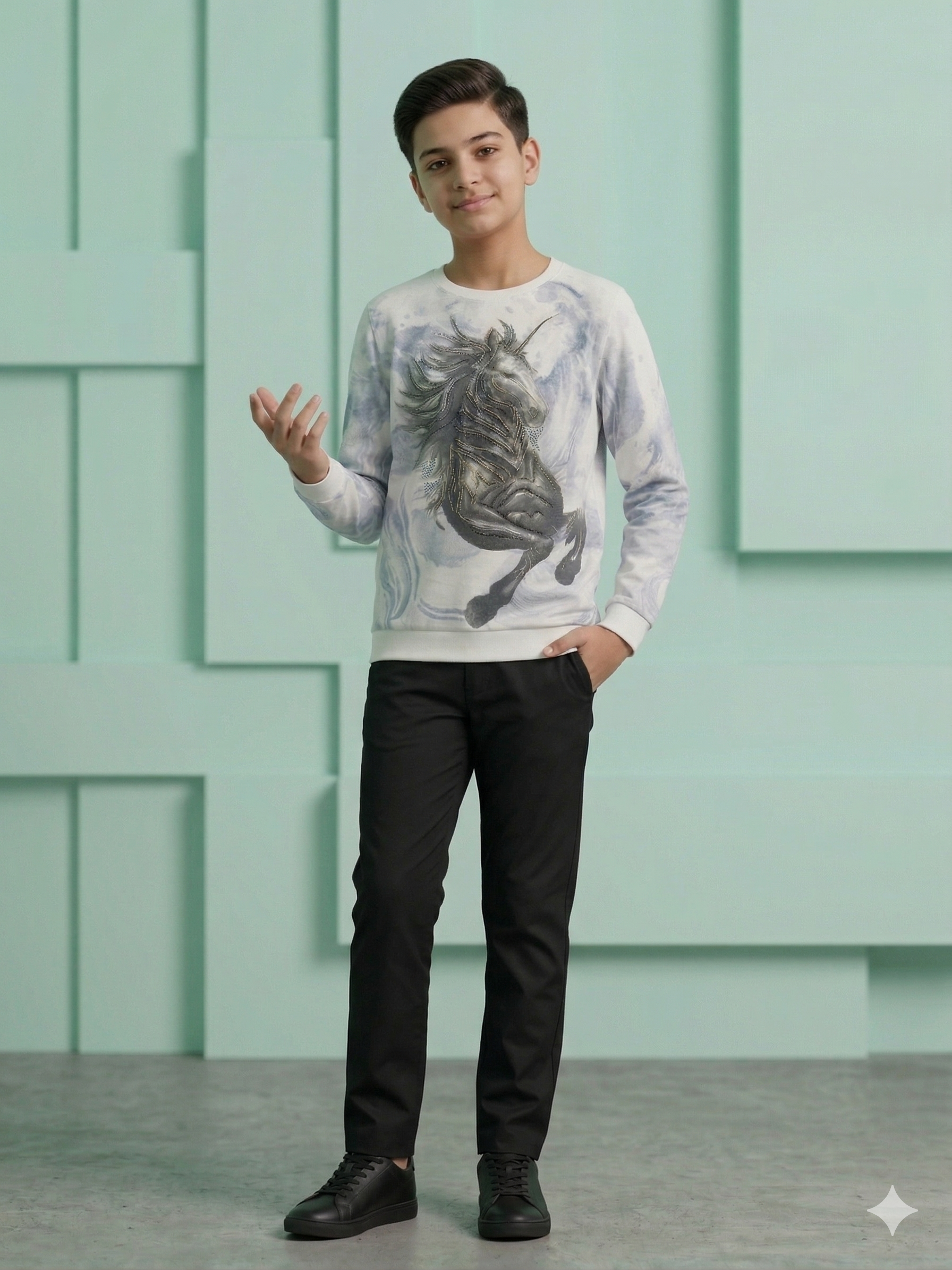 Boys Graphic Sweatshirt