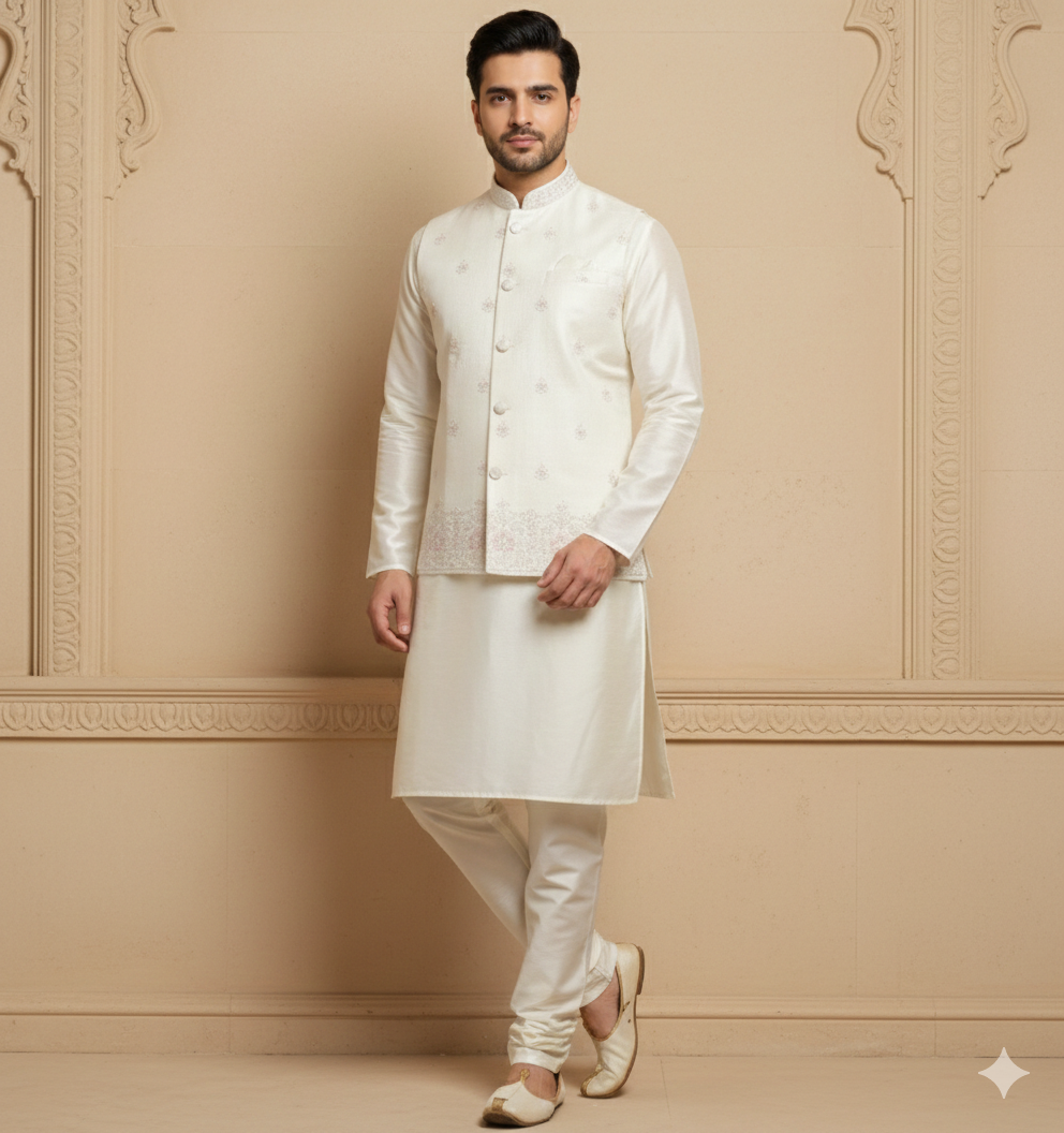 Ivory Royale Kurta Set